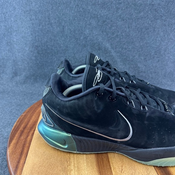 Nike Lebron 21 Tahitian Black Green Basketball Sneaker FB2238-001 Men\'s Size 12 main image 8